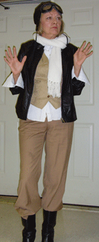 Amelia is held at gunpoint.