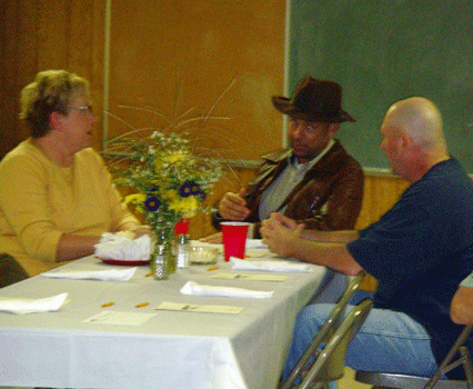 Mingle at St. Joseph's Church Mason WV Sept. 26, 2009