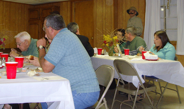 Mingle at St. Joseph's Church Mason WV Sept. 26, 2009