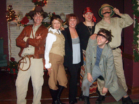 Butch Maxwell, Deborah Frazier, Arlene Merryman, Sean Decker, Bert Furioli and Ryan Sears (in the front)