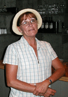 Arlene Merryman switching roles to Lois Rhodes