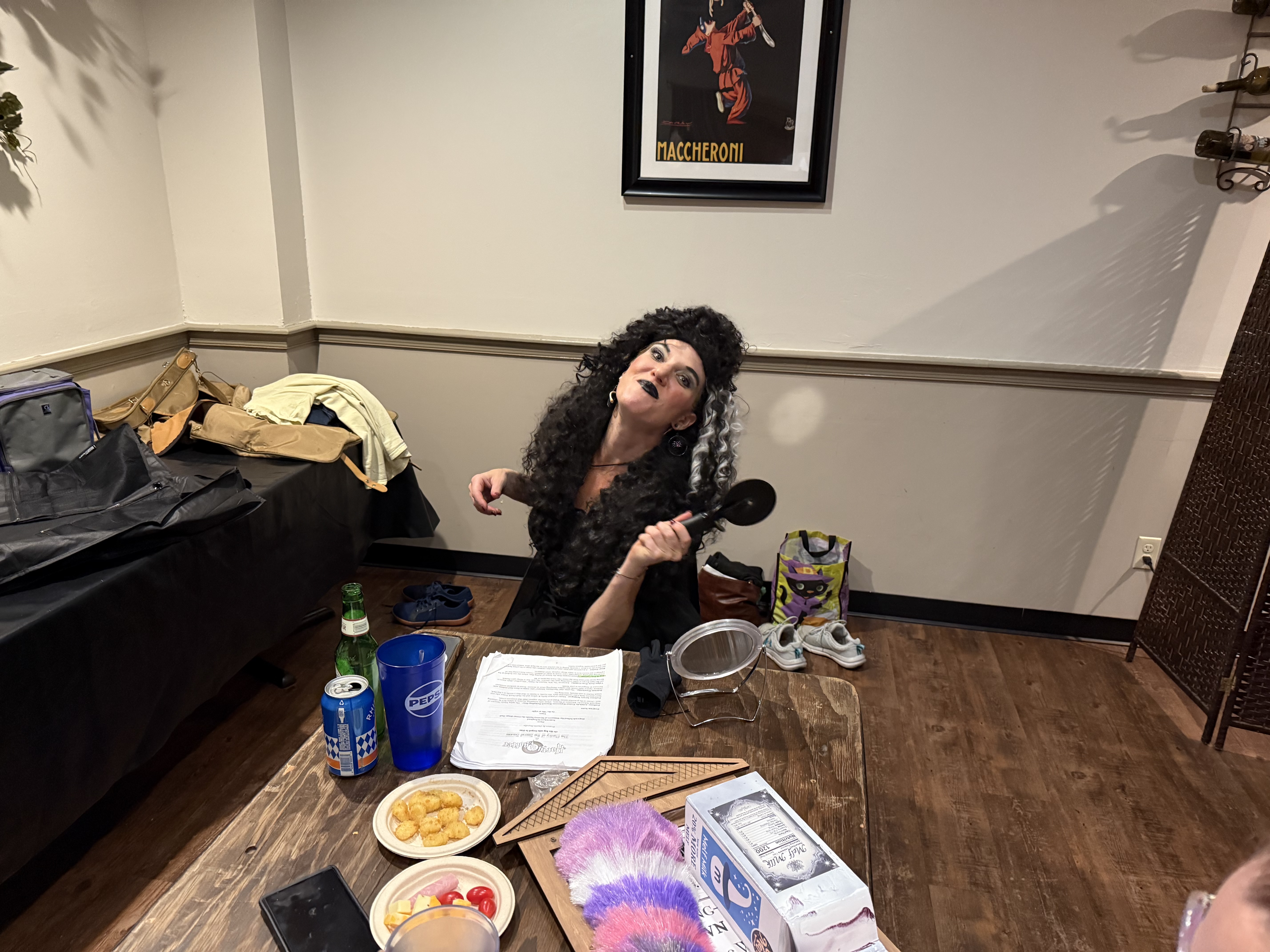 Renee Storm backstage