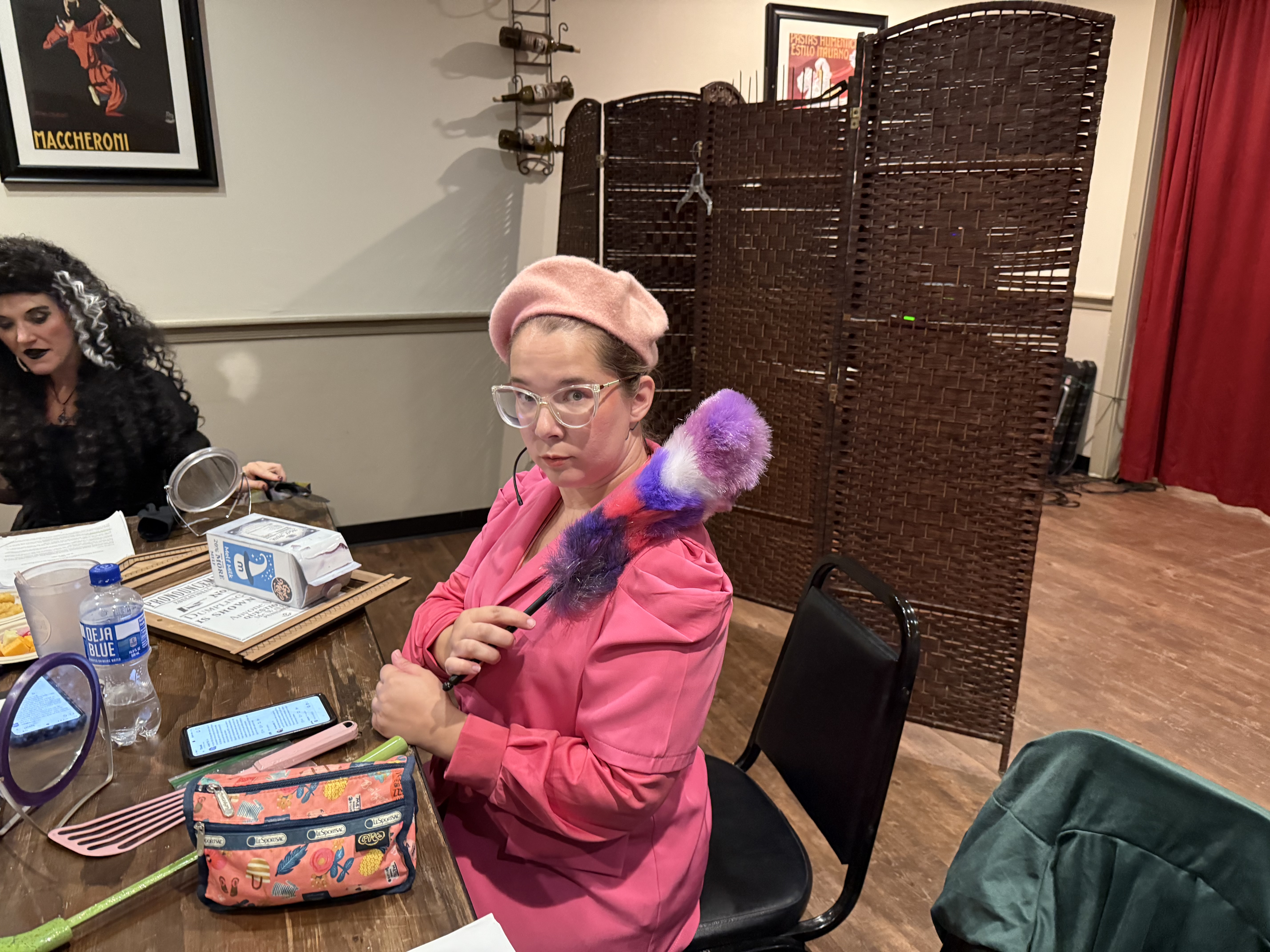 Delerious Drawbridge backstage