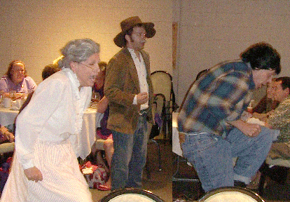 cheryl Violette as Grammy, Ryan Sears as Jeb Clampett and Bert Furioli as Jethro Bovine