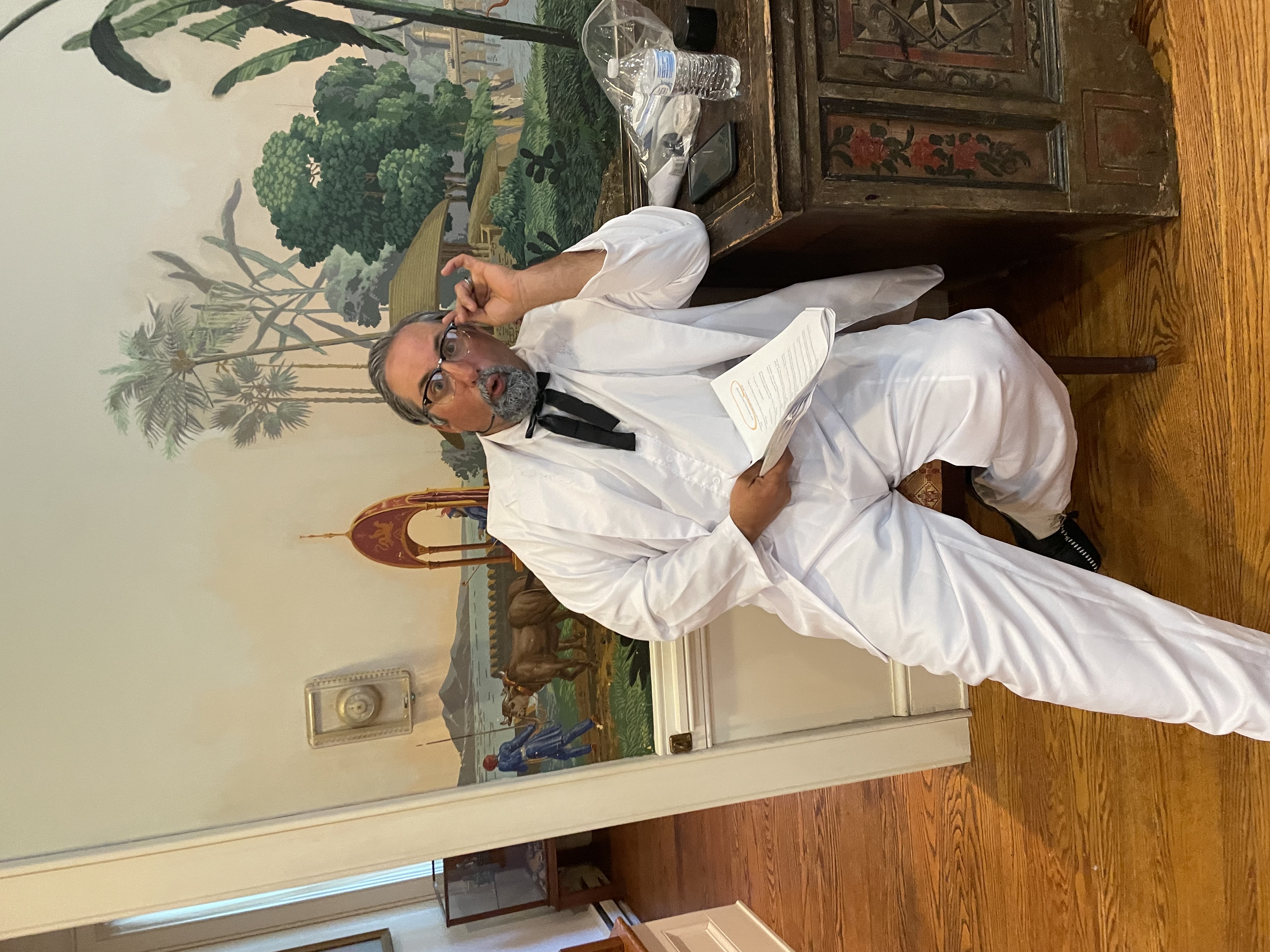 Dustin Heavilin backstage