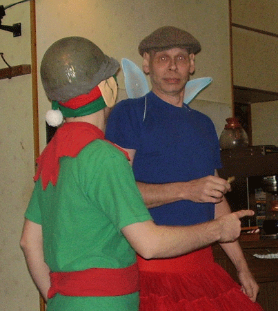 Tooth Fairy gets Elfish's training.
