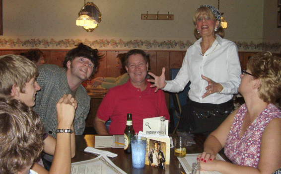 Indiana Smith mingle Sept. 27, 2008 at Club 40