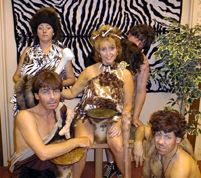 [Caveman Show Cast]