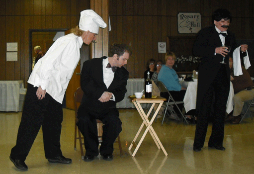 Ethel tries to appease Orton as Lucy keeps sampling his wine