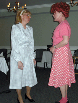 Ethel tries to talk Lucy out of - whatever she is planning