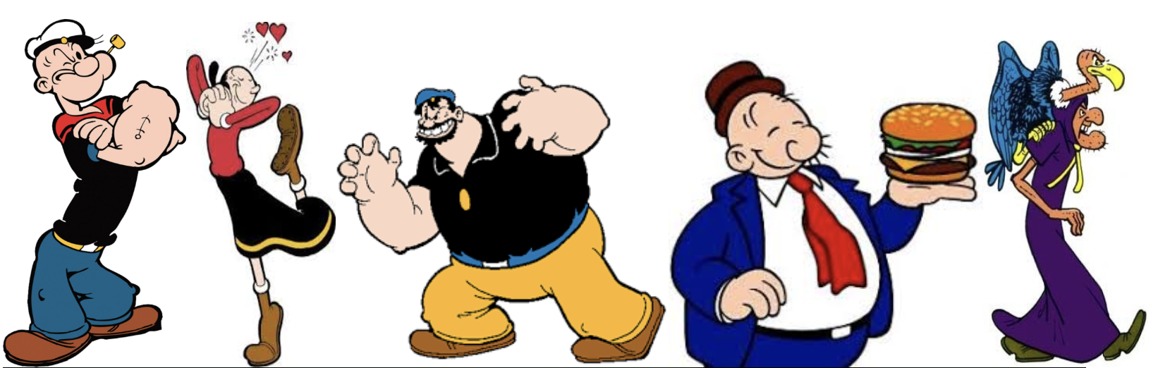 Popeye Characters