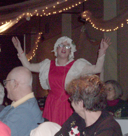Mrs. Claus at River City Ale Works December 18, 2008