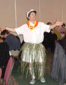 Ryan Sears as Captain Boobing going Hawaiian