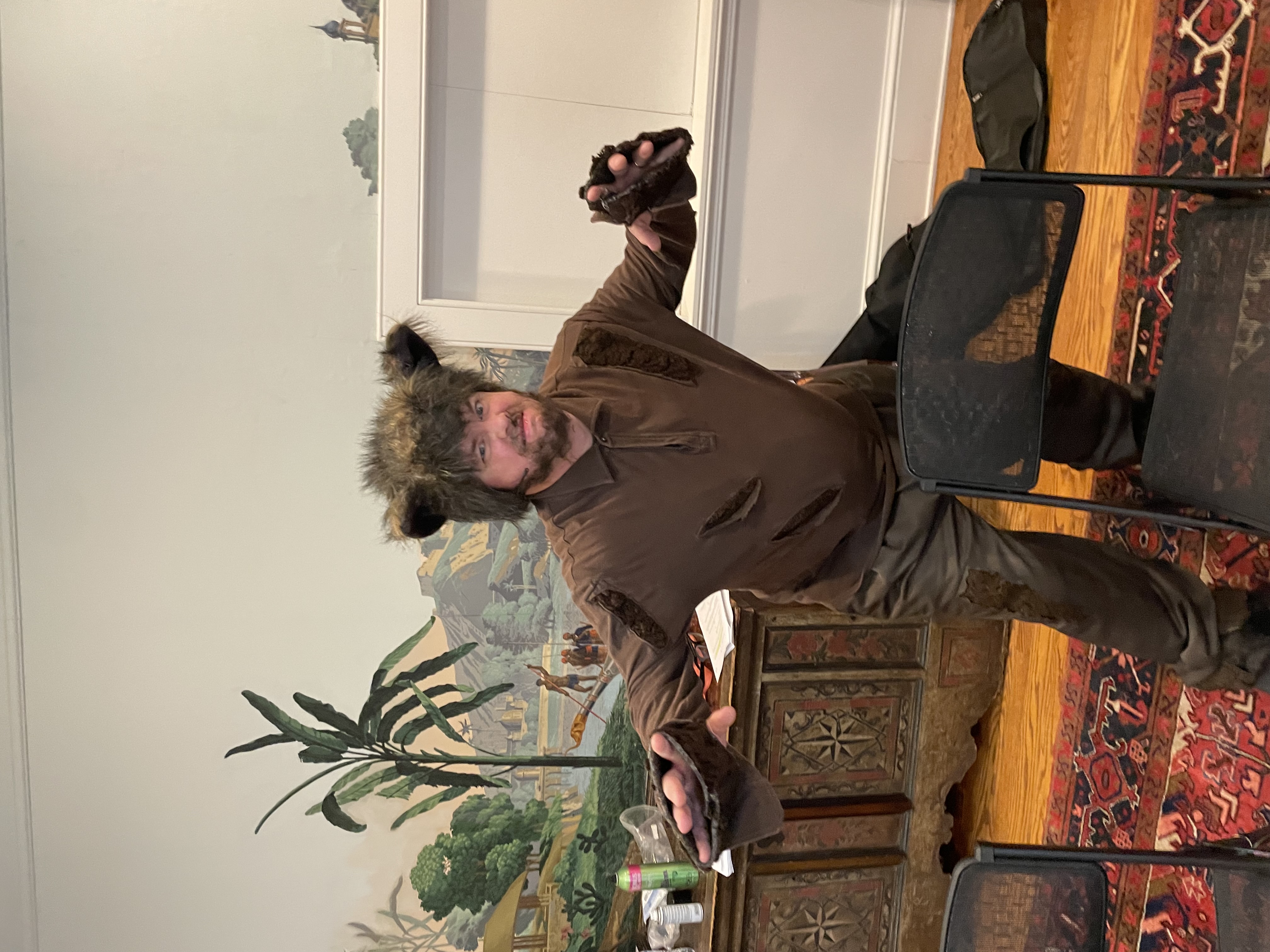 Sean Decker backstage