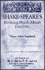 Original script for Nothing Much About Doo-Doo