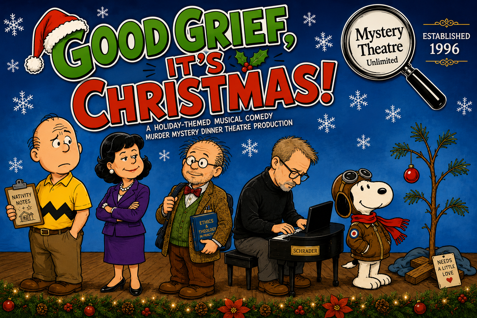 Good Grief It's Christmas artwork